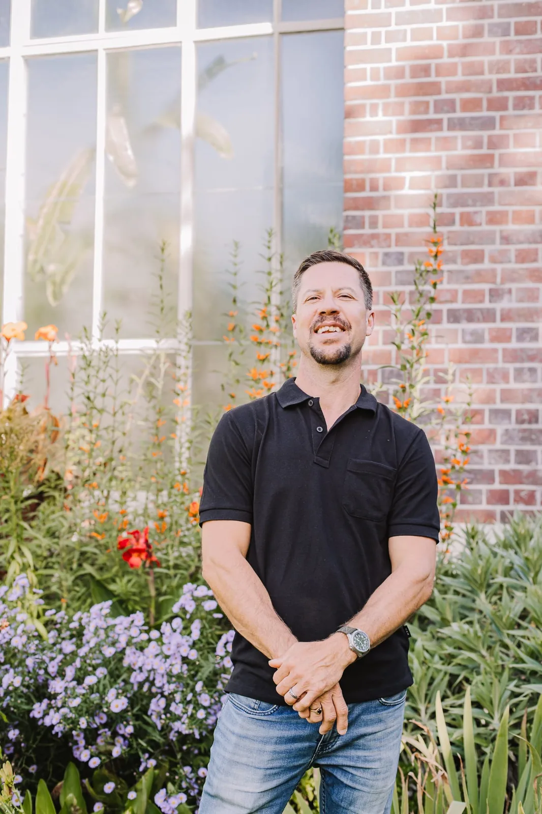 Anton Schellingerhout, owner of Precision Garden Work